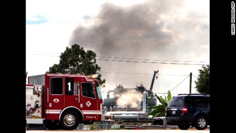 The explosion occurred at a Williams Partners&#39 facility in Gibson about 70 miles southwest of New Orleans