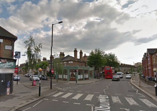 The man fled the scene of the initial disturbance and police followed him to Kilburn Lane