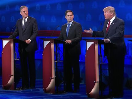 The top GOP candidates debated each other—and clashed repeatedly with CNBC moderators—at last night's Republican presidential debate in Colorado