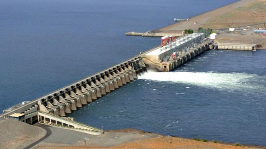 Rapids Dam near Mattawa Wash