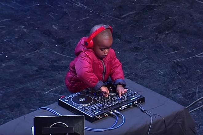 Three-year-old DJ bosses South Africa's Got Talent