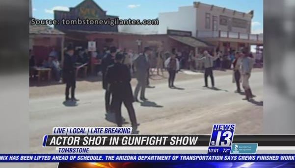 Actor, bystander wounded when live ammo used in Tombstone re-enactment