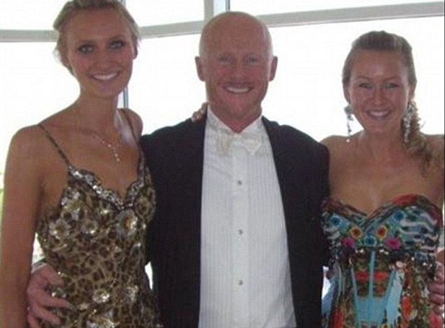 Family illness Phones 4u founder John Caudwell with his two daughters Rhiannon and Rebecca who all have been diagnosed with Lyme disease. Mr Caudwell believes that the disease is endemic arguing that if an entire family like his can be