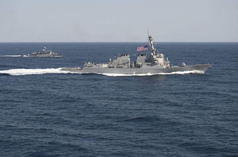 Top US, Chinese naval officials hold talks via video link