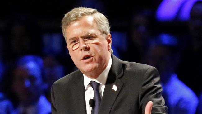 Governor Jeb Bush participates in the North Texas Presidential Forum at Prestonwood Baptist Church in Plano Texas