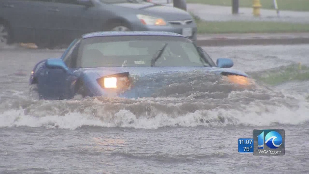 Team Coverage of flooding across Hampton Roads