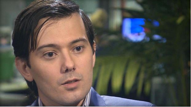 Turing Pharmaceuticals CEO Martin Shkreli. CBS NEWS