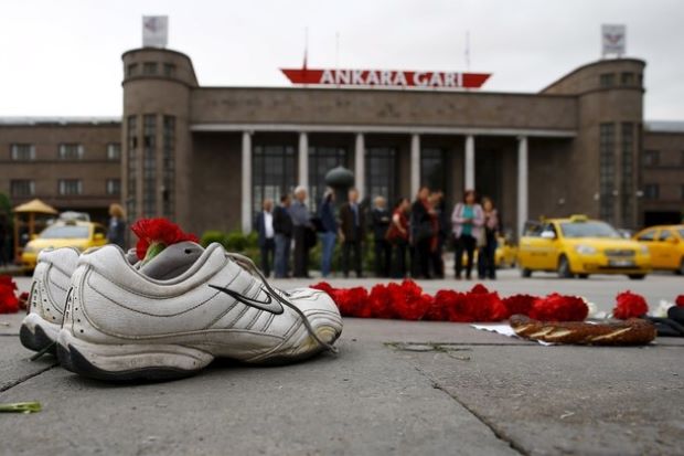 Turkey in mourning after blasts kill more than 100