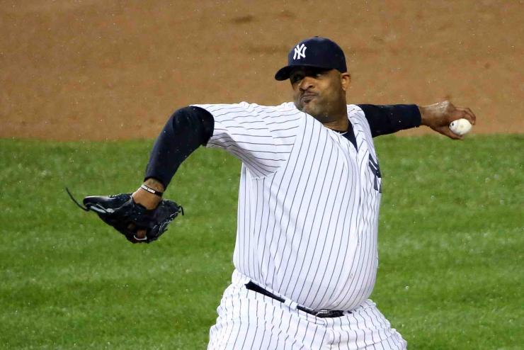 CC Sabathia in action