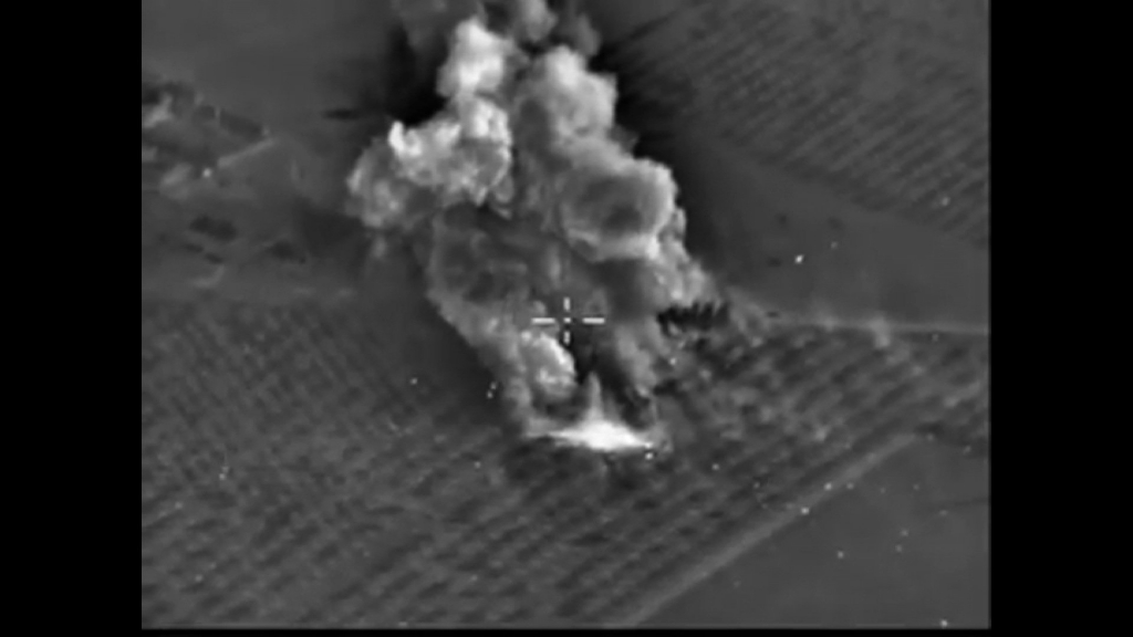 Russian air strikes