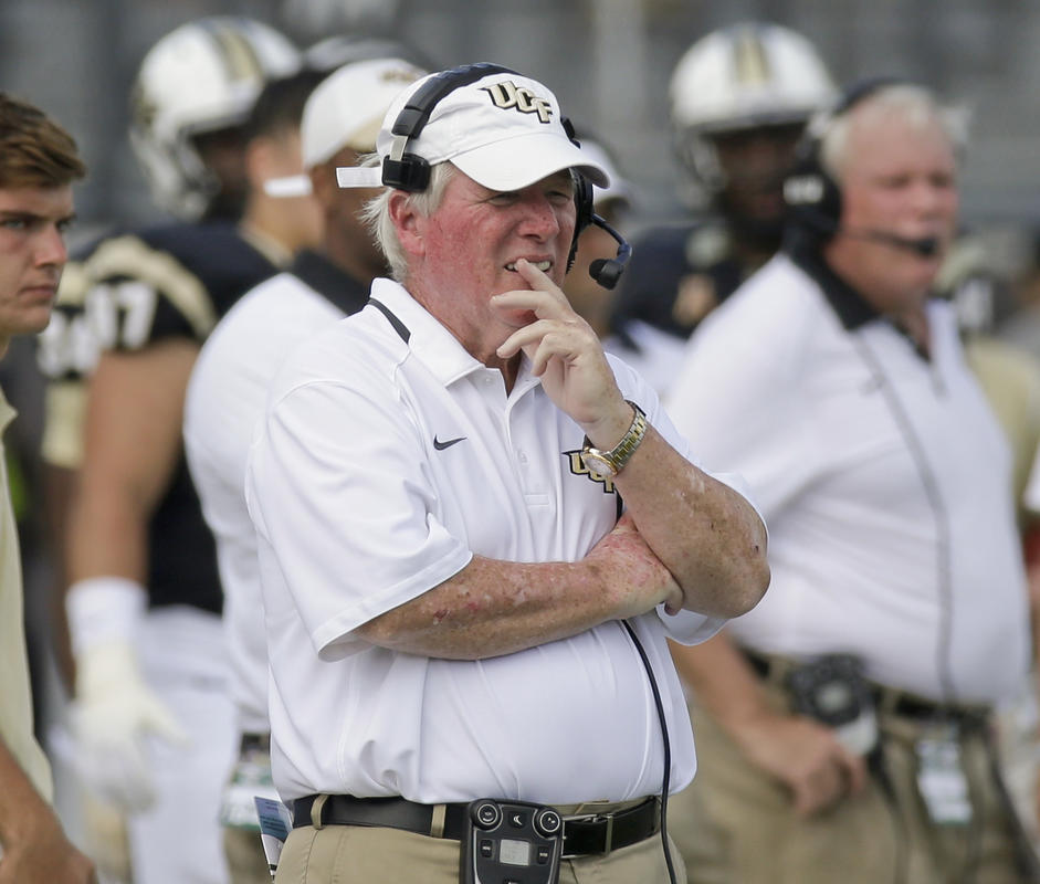 UCF football coach O'Leary retiring