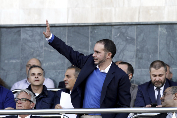 Prince Ali lodges candidacy for FIFA presidency