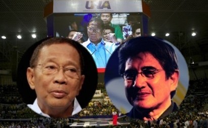 Base image of UNA convention at Makati Coliseum