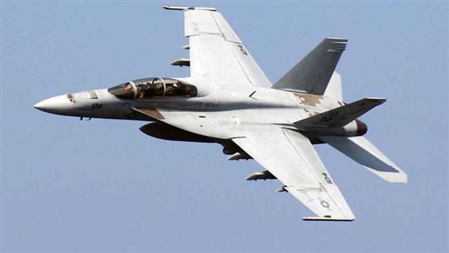 A US Navy F  A-18 Super Hornet jet fighter is seen in a file