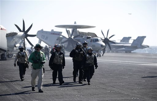 US Navy scrambled jets after Russian planes approached carrier