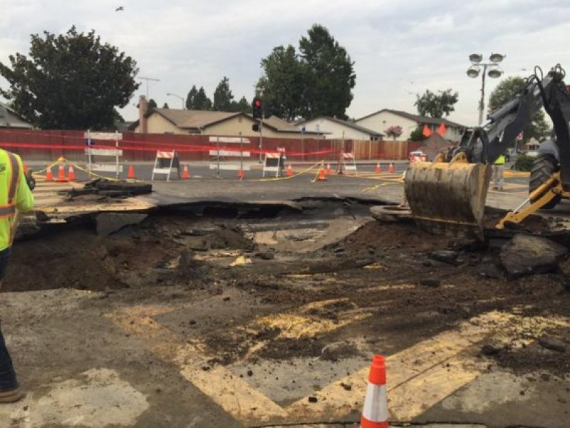 Sinkhole Repairs Expected to be Completed by Tuesday