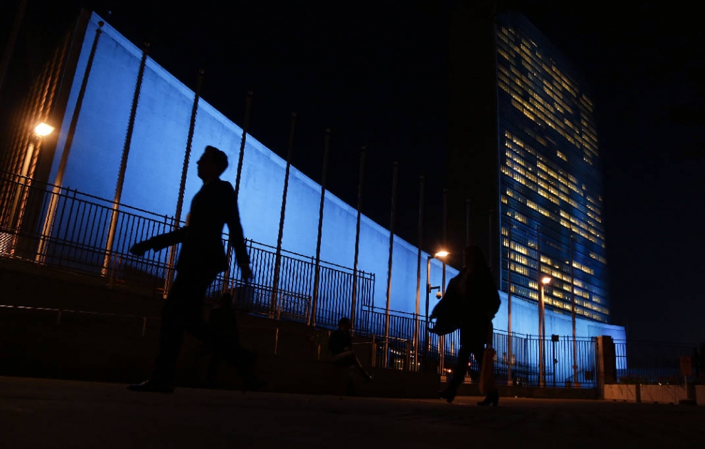 Over 200 landmarks to light up UN blue on 70th anniversary