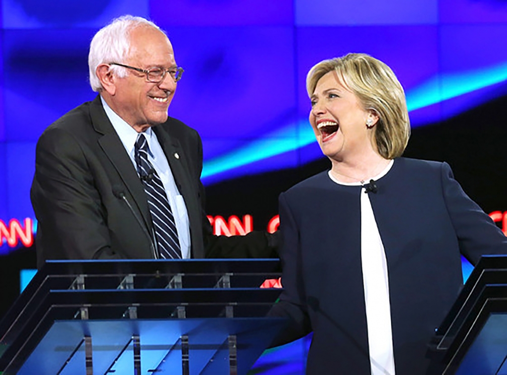 In a highlight moment of the debate Democratic candidate Senator Bernie Sanders defended former Secretary of State Hillary Clinton from questions regarding the still controversial use of a personal email account during her time in office. It marks a surp