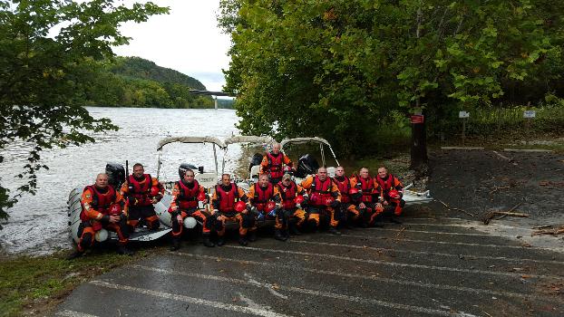 VSP's'Western Team at the New River in Montgomery County