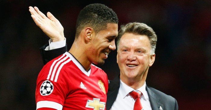 Chris Smalling Louis van Gaal