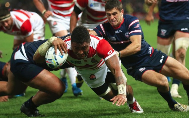 Japan become best team ever to exit Rugby World Cup at group stage after beating United States