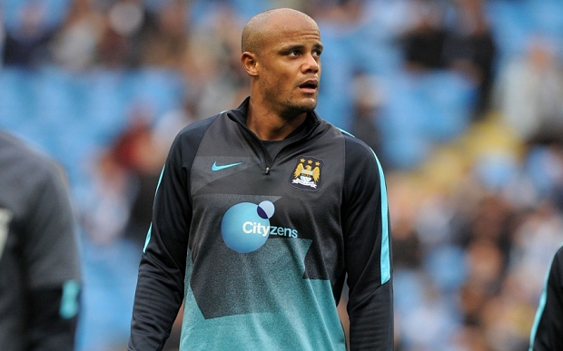 Man Utd vs Man City Manuel Pellegrini warns Vincent Kompany he's not guaranteed a starting place