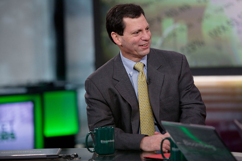 Frank Bisignano chief executive officer of First Data Corp. speaks during a Bloomberg Television interview in New York on Feb. 19