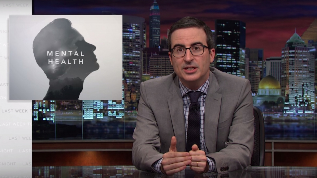 John Oliver mental health segment