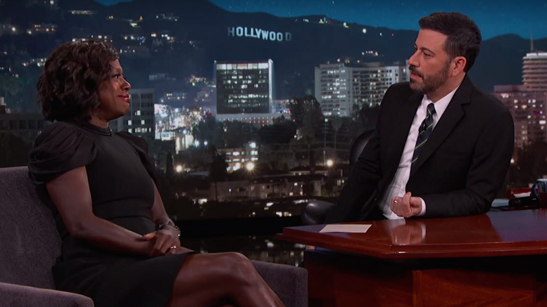 Watch Viola Davis Get Hit By a Bus on Jimmy Kimmel Live