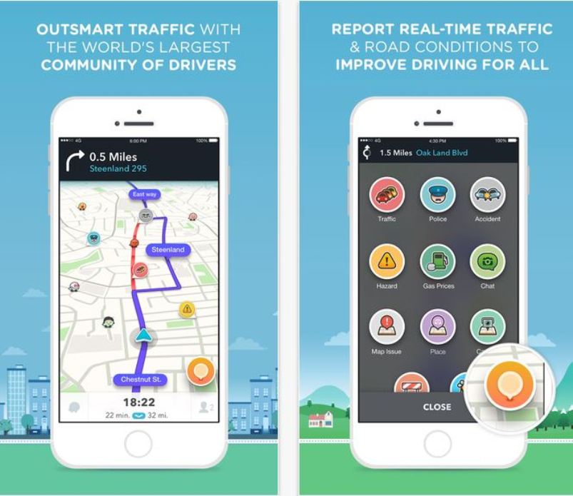 Waze 4.0 Released for iOS With Fresh New Design for Easier Navigation [Video]