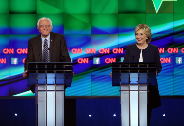 Democratic Presidential Candidates Hold First Debate In Las Vegas