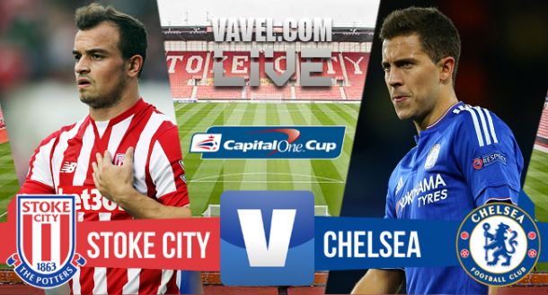 Stoke City vs Chelsea Live Stream Score Commentary in Capital One Cup 2015