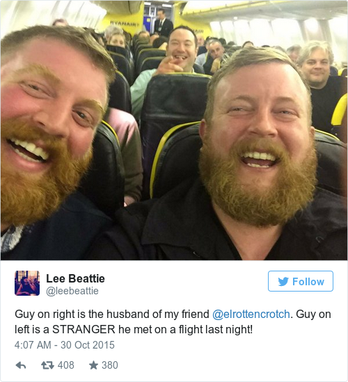 Photographer left seeing double by plane doppelganger