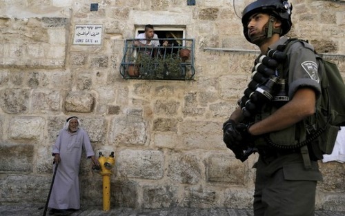 Americans Protest Israeli violations on Palestinian