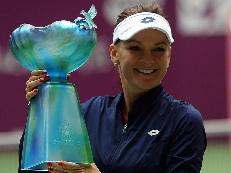 Agnieszka Radwanska Winner in Tianjin