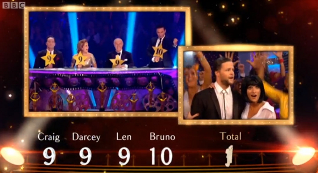 Jay Mc Guiness has already scored a 10 on Strictly