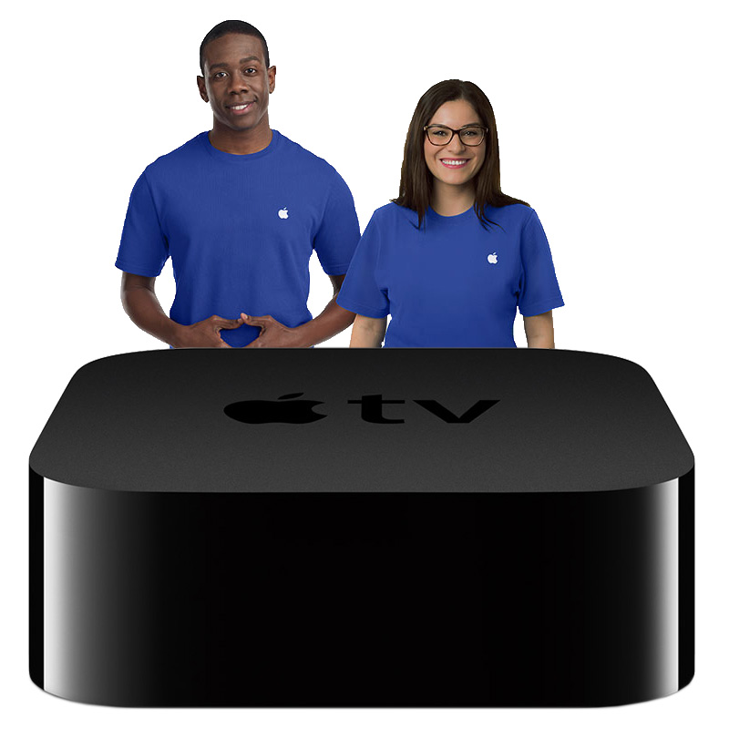 You can buy the new Apple TV in Apple Stores on Friday