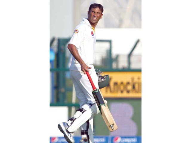 Younus looked in ominous touch in his 57-ball 38 and has vowed to continue playing until he reaches the 10,000-run mark