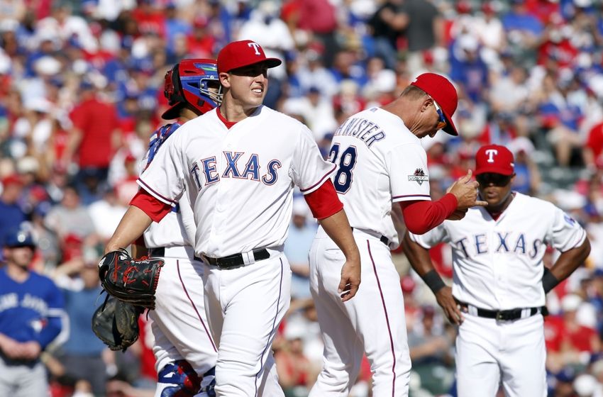 Rangers AM News Holland Belted ALDS Tied 2-2