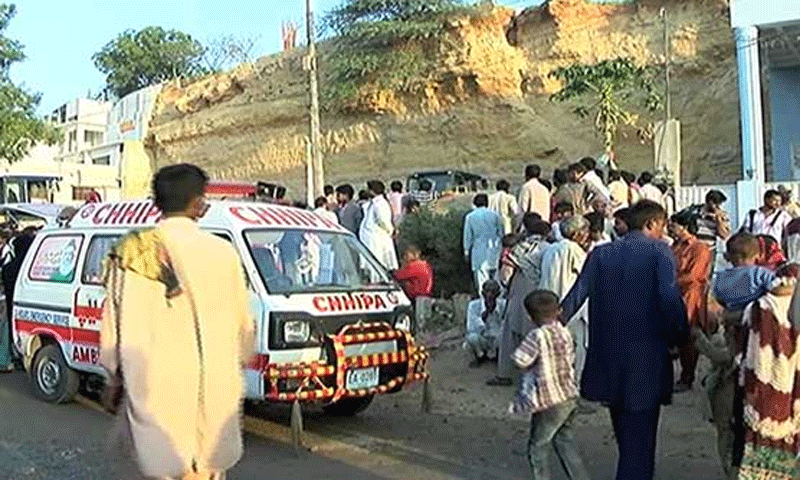 13 killed, many injured in Karachi landslide