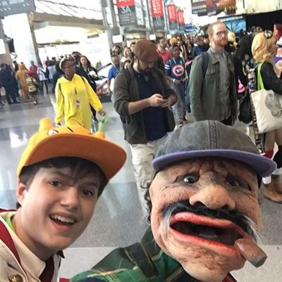 39;Had a great time at #comiccon2015 NYC! Thanks Comic Con for the Hospitality.&#39 Mark Ruffalo shows off his disguise on Instagram