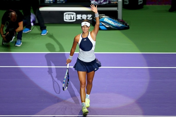 Muguruza has emerged as one of the leading lights in women’s tennis
Clive Brunskill  Getty Images