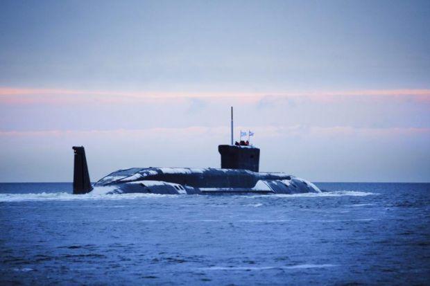 A Russian submarine has reportedly been spotted off the north coast of Scotland