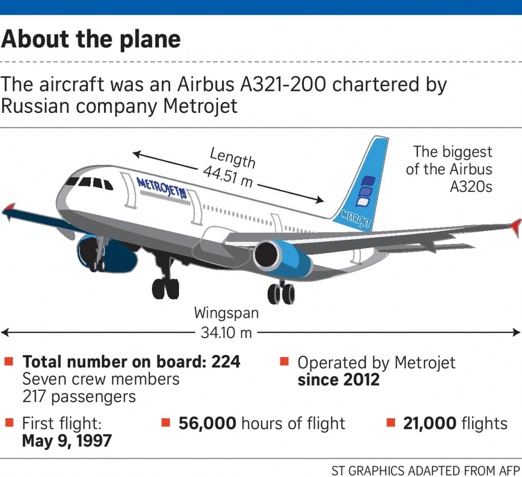 Russian airline rules out technical fault, pilot error in Egypt crash