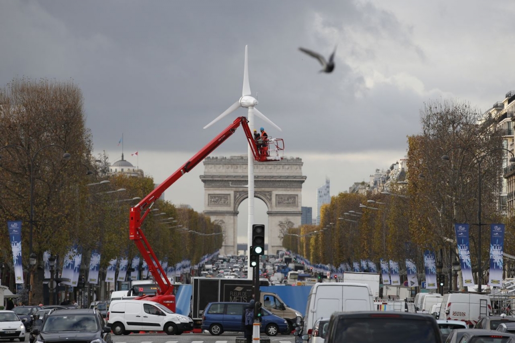 Paris ahead of the 21st Session of the Conference of the Parties to the United Nations Framework Convention on Climate Change, also known as'Paris 2015