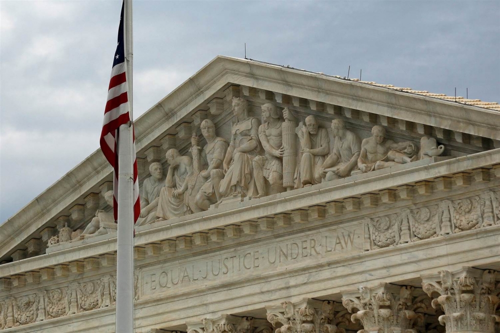 Supreme Court building is seen in Washington