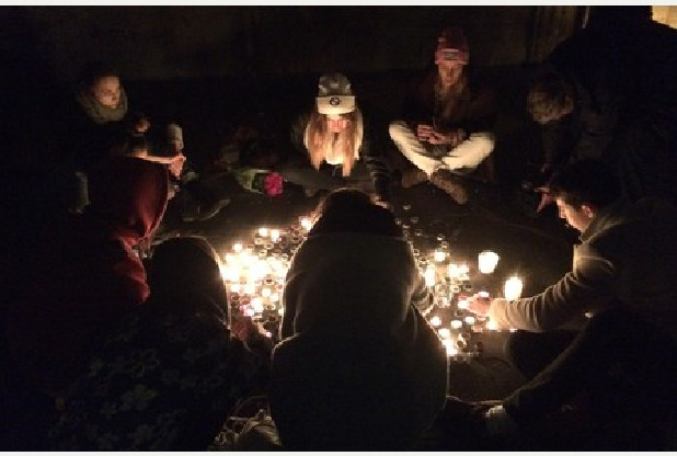 A vigil was held in Millennium Square last night.       	      	     VIEW