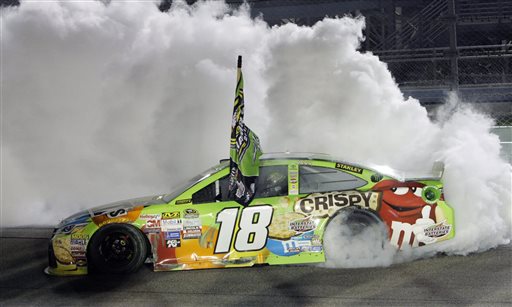 Busch wins NASCAR Sprint Cup championship