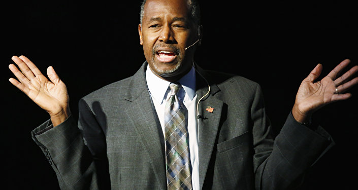 Republican presidential candidate Ben Carson