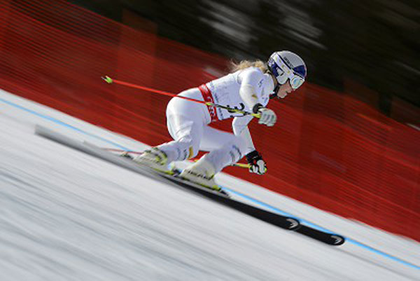 ASPEN US ski star Lindsey Vonn crashed out in the first run of the giant slalom Friday at her home nation Alpine Ski World Cup event